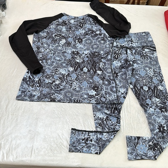 Polarmax 3.0 SUPER MIDWEIGHT BASELAYER SET - Blk Floral - Picture 2 of 16